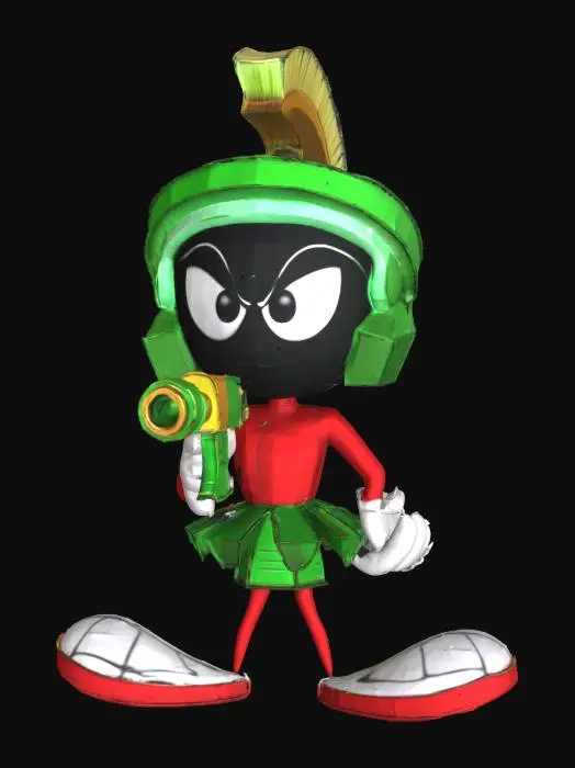 3D model for Martian Warrior, #SketchTo3D#