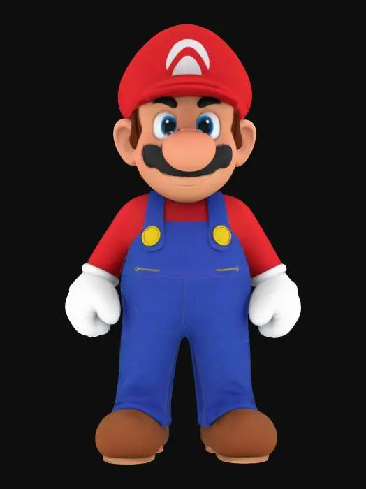 3D model for Plumber Adventure, #SketchTo3D#