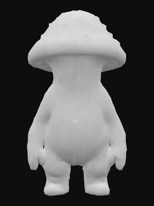 3D model for mushroomMan