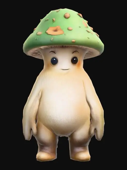 3D model for mushroomMan