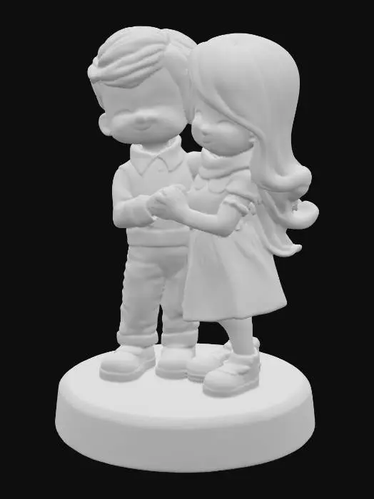 3D model for precious moments figurine #PBR#