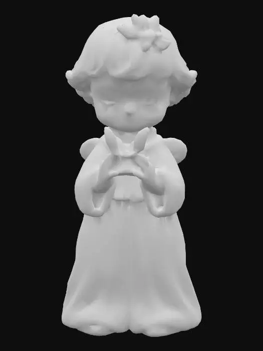 3D model for precious moments porcelain figurine #PBR#