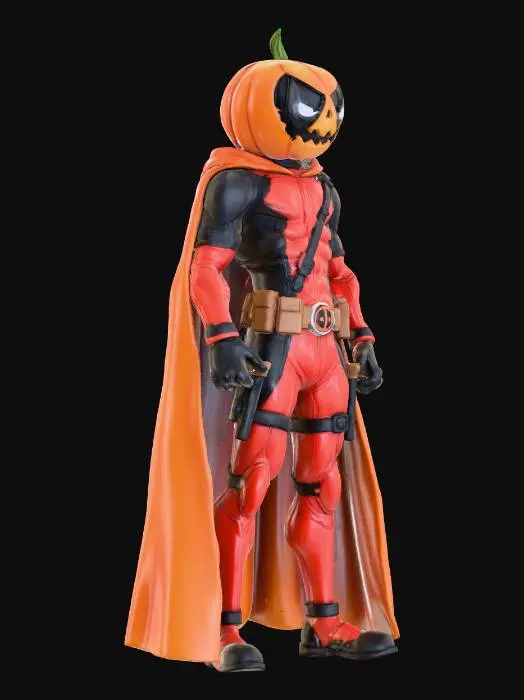 3D model for Deadpool, Trick-or-treat,, #Halloween2025#