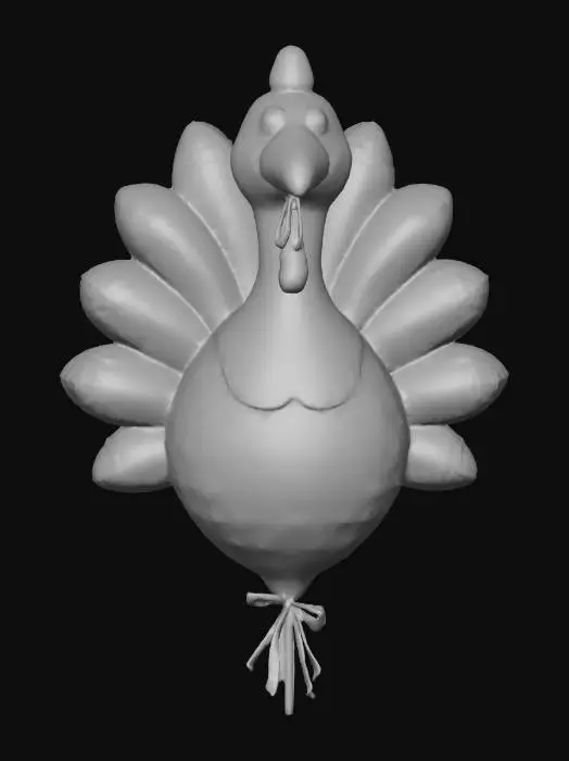 3D model for Thanksgiving parade balloon, #Thanksgiving#