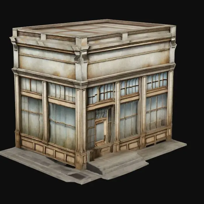 3D model for Silent Storefront