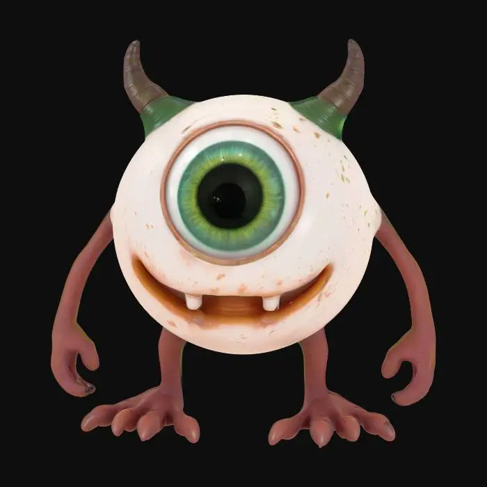 3D model for Eyeball Mischief