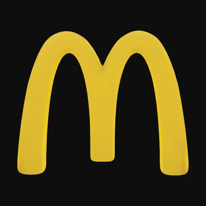 3D model for McDonalds golden arches, #arch#