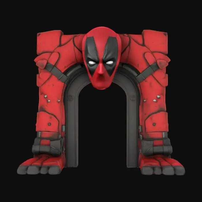 3D model for #arch#, Deadpool