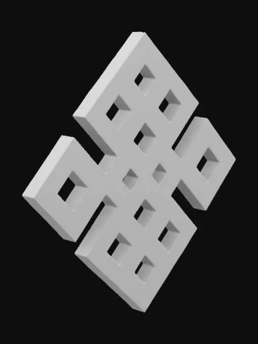 3D model for Endless Knot