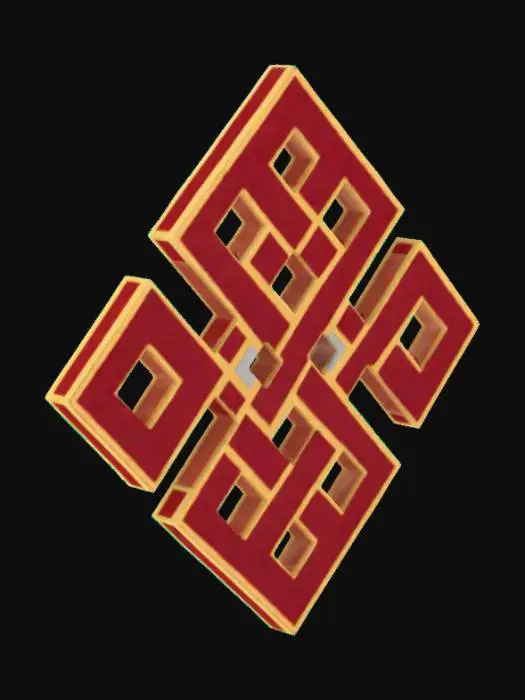 3D model for Endless Knot