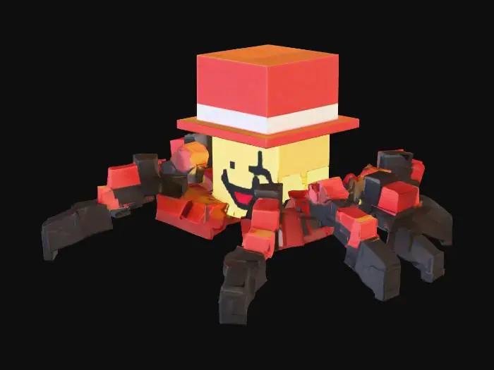 3D model for Top-Hat Spider Cubie