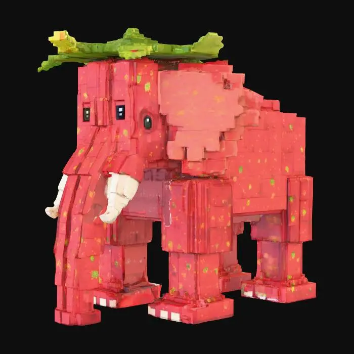 3D model for Berry Elephant
