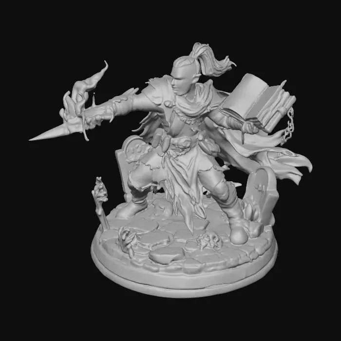 3D model for Necromancer's Conjuration