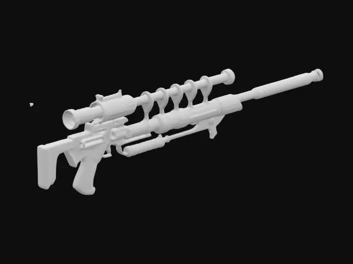 3D model for Longshot Railgun