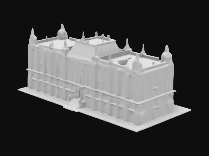 3D model for Architectural Elevation Drawing
