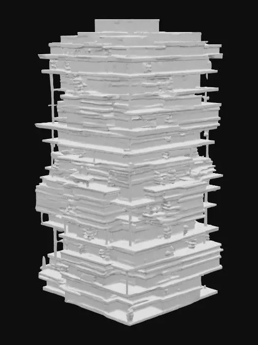 3D model for beirut terraces