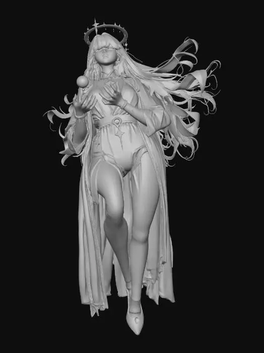 3D model for Celestial Reverie star