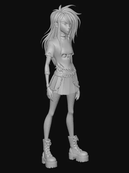 3D model for Gothic Vibes