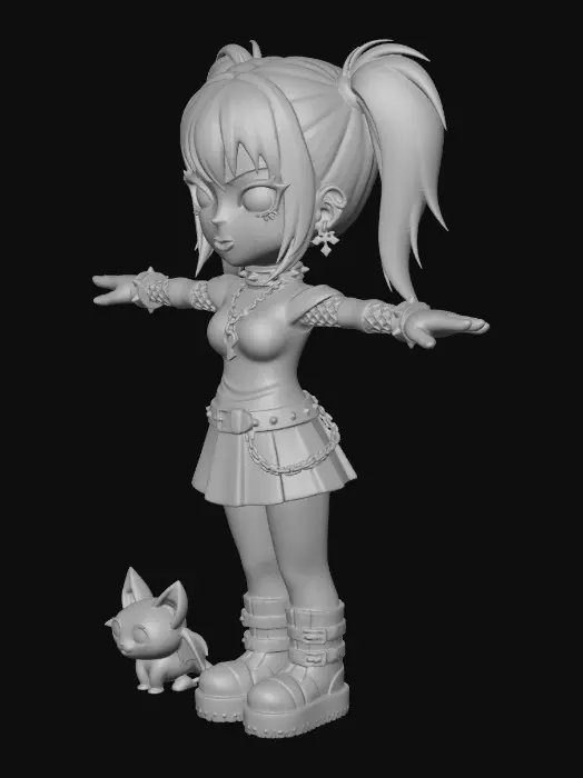 3D model for Nocturne in Black