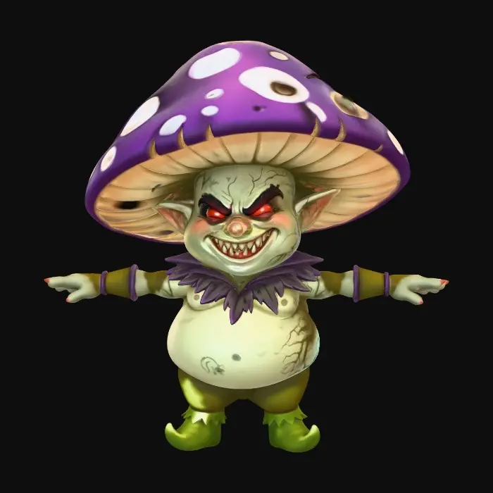 3D model for Mushroom Mischief