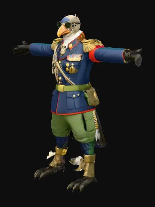 3D model for Vulture General