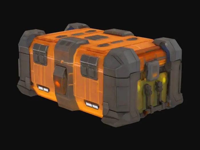 3D model for Desert Cargo Crate