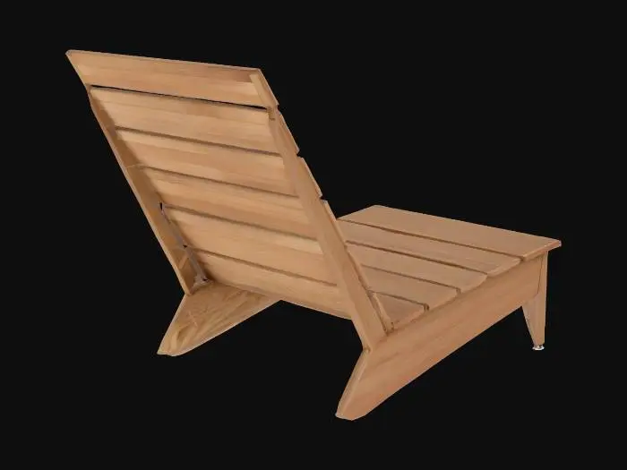 3D model for Lounge WOOD Chair Design