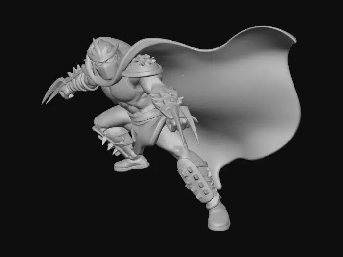 3D model for Ninja Warlord