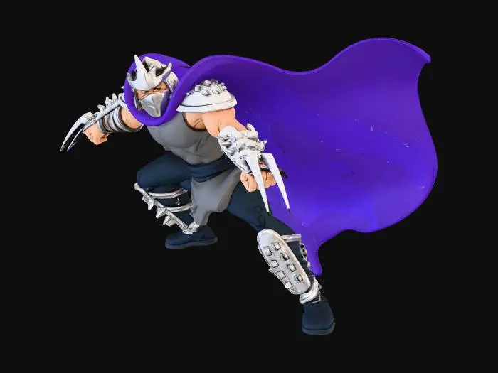 3D model for Ninja Warlord