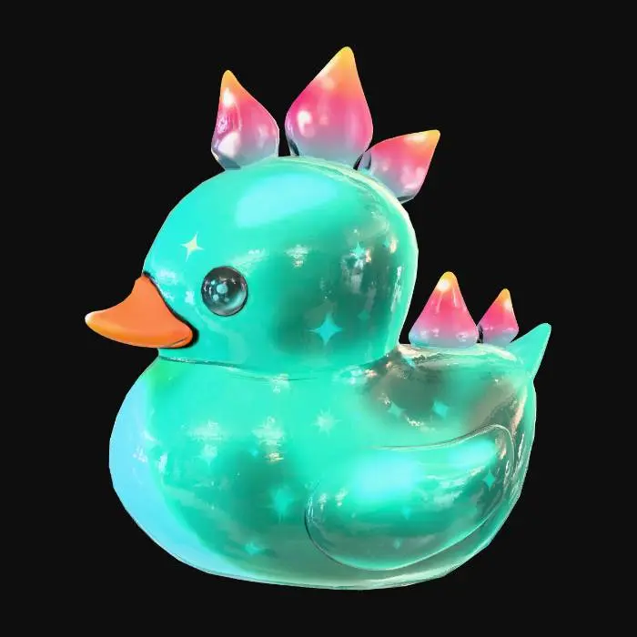 3D model for Nebula Duck