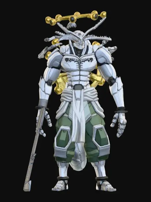 3D model for Clockwork Mahoraga