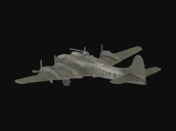 3D model for B-17 Flying Fortress