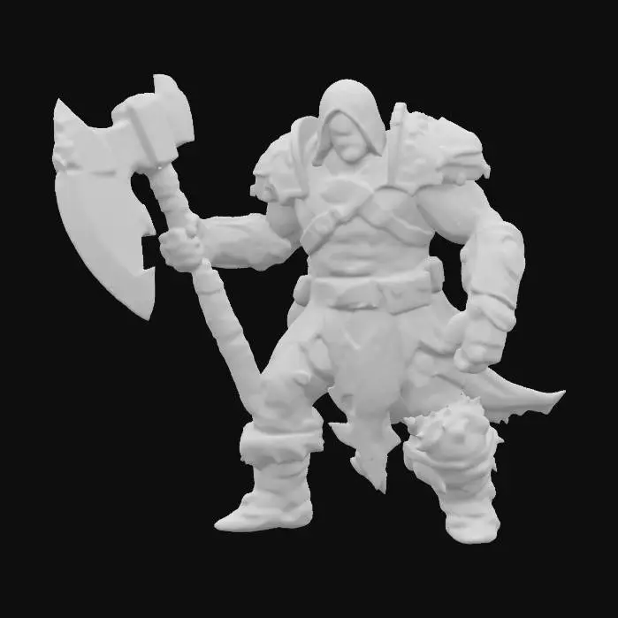 3D model for Warrior of the North