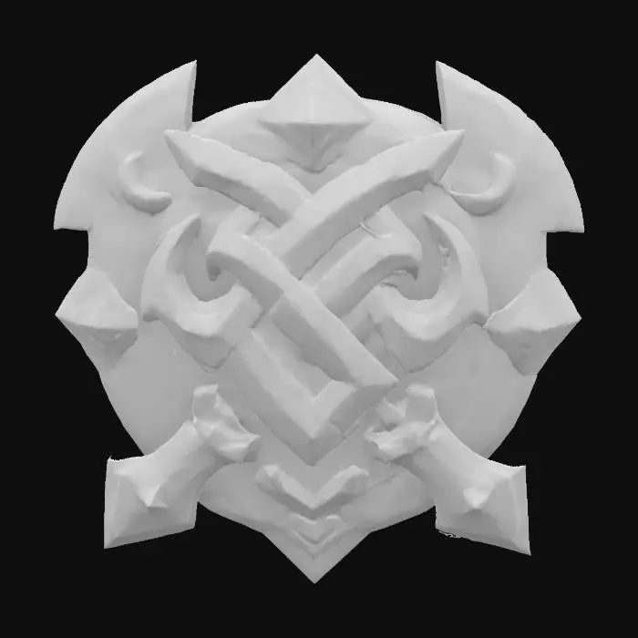 3D model for Emblem of Valor, #emblem#