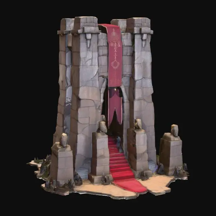 3D model for Sanctuary of Shadows