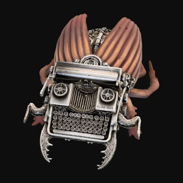 3D model for Clockwork Typewriter Beetle