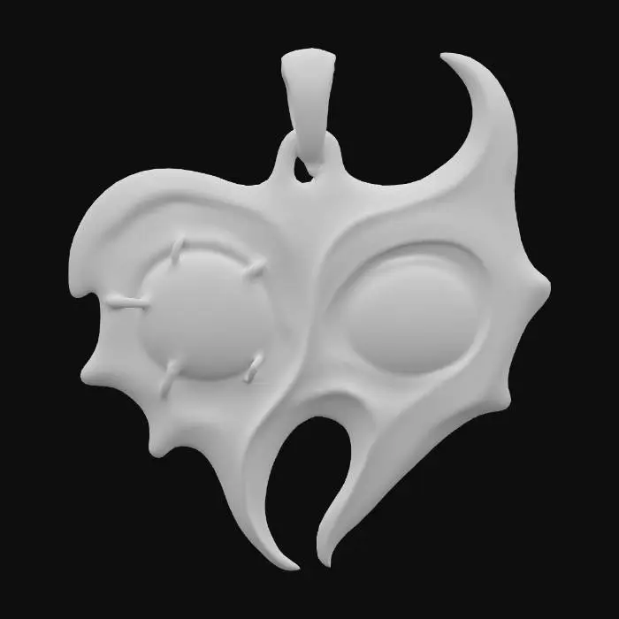3D model for Infernal Heart Pendant