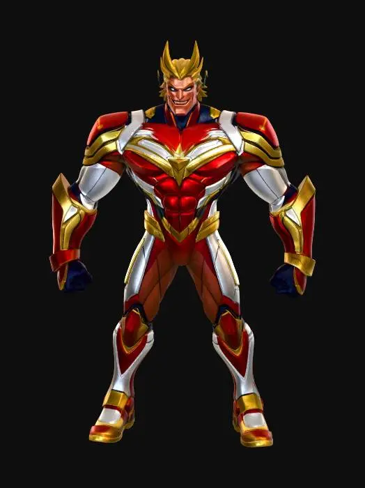 3D model for Golden Star Vanguard