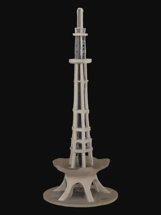 3D model for Monument and Flag Tower