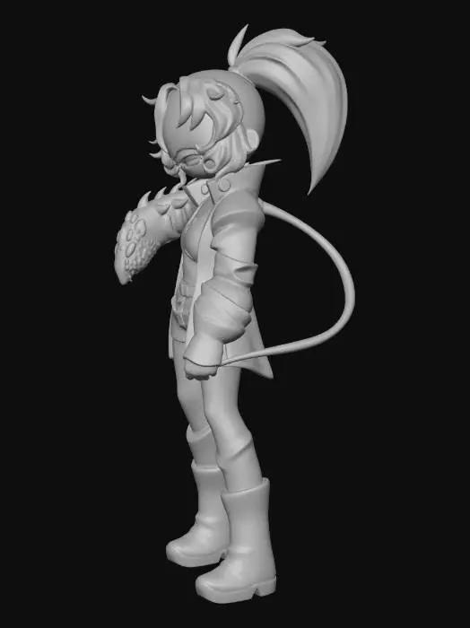 3D model for Cyberpunk Chimera