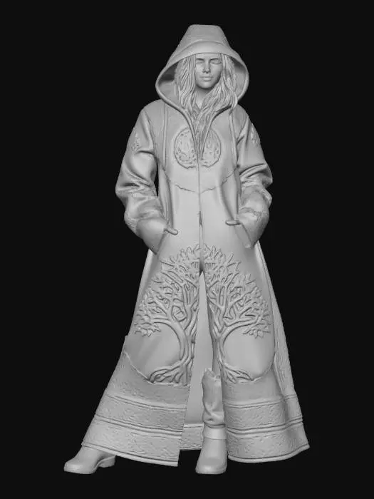 3D model for Winter Serenity