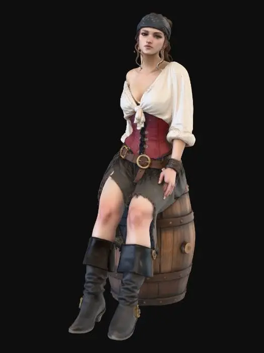 3D model for Pirate Serenity