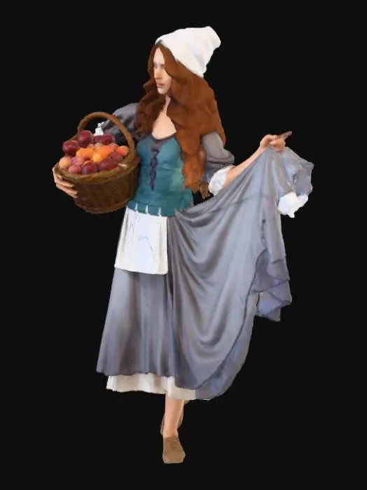 3D model for Harvest Maiden