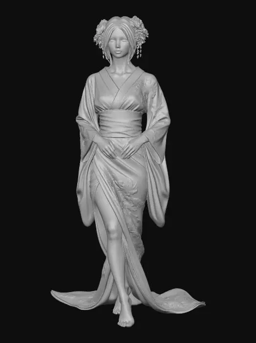 3D model for japanesegirl