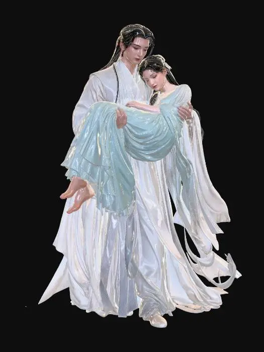 3D model for Moonlit Embrace