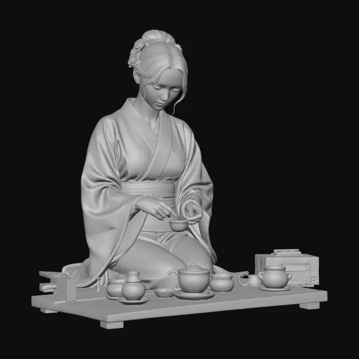 3D model for Tea Ceremony in the Garden