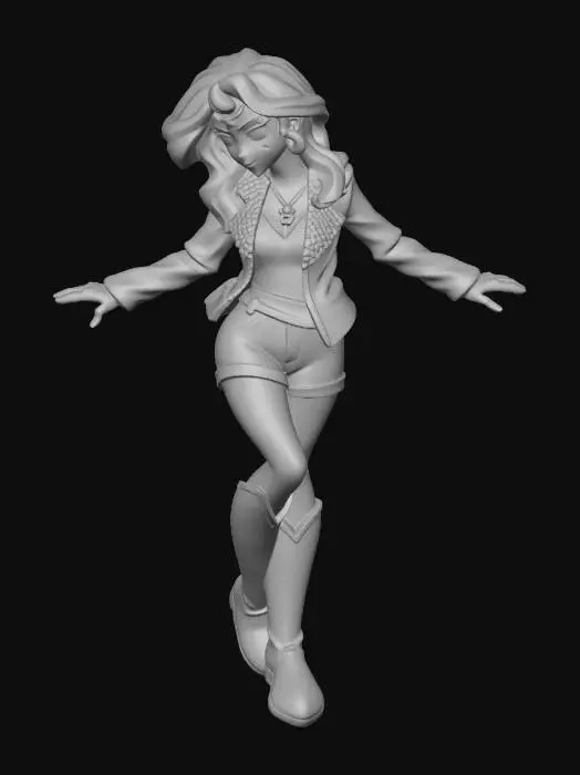 3D model for sunset Shimmer