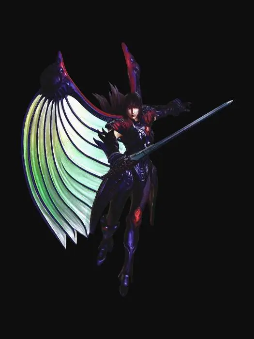 3D model for Dark Winged Knight