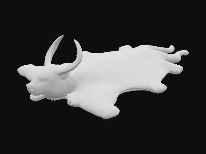 3D model for Genere un tapis en peau de bête sauvage pour ma map tycoon UEFN ( thème préhistoric )