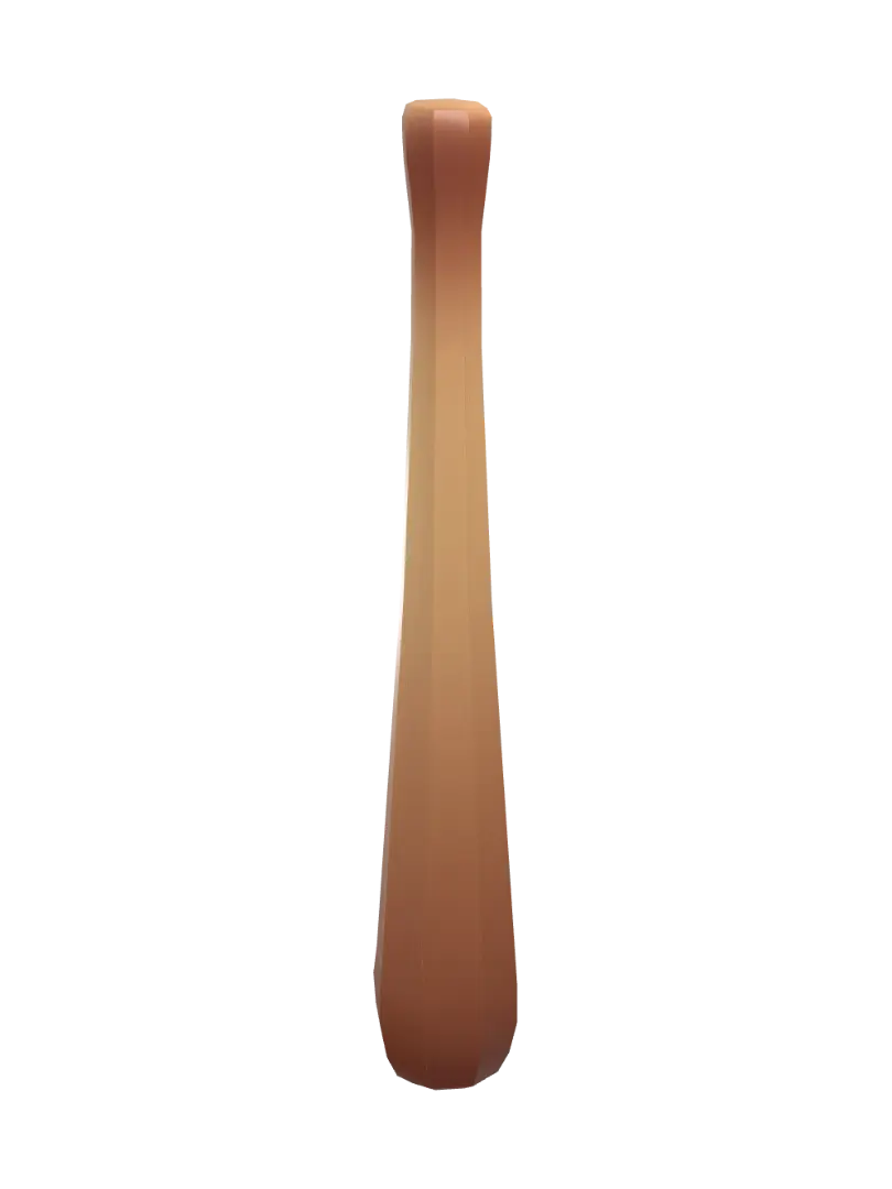 โมเดล 3D ของ Slender wooden baton - Stick สร้างโดย AI